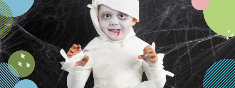 Verkleedtip: een mummie bij Halloween!