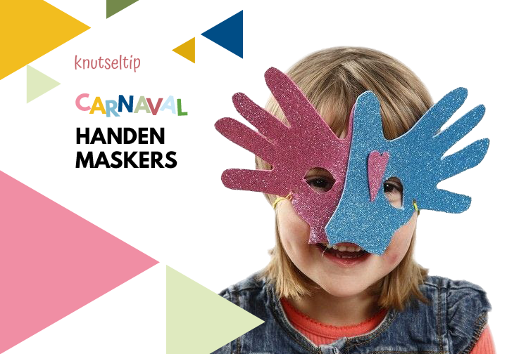 Knutseltip: Carnavalsmaskers van eigen handen