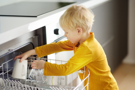 2. Laat de kinderen helpen waar mogelijk