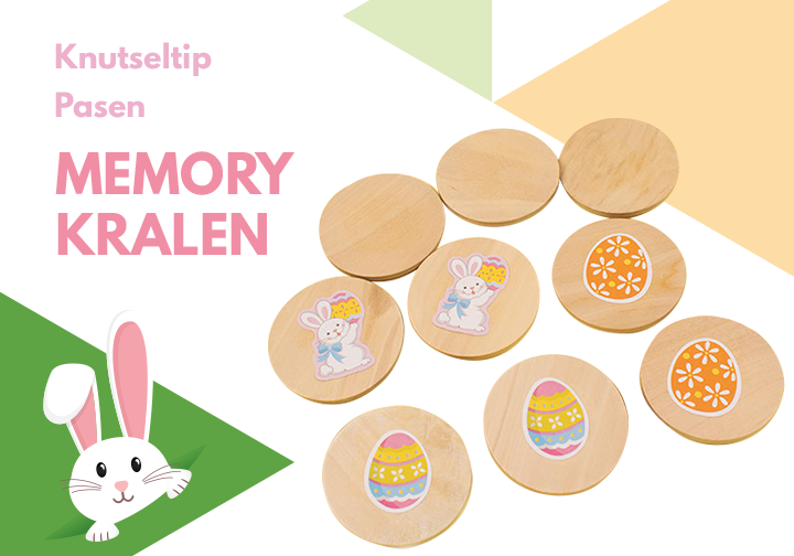 Knutseltip Pasen: Memory kralen spel
