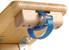 Turnbank zonder wielen l200 cm h30 cm