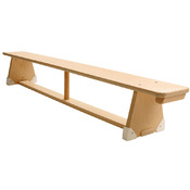 Turnbank met wielen l280 cm h 30 cm