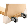 Turnbank met wielen l280 cm h 30 cm