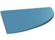 Kruipmat - kwart circel , 100x100cm