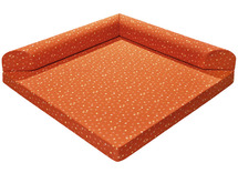 Driehoekige opvouwbare mat, klein (150x150x15) - kunstleer