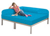 Driehoekige opvouwbare mat (180x180x20) - stofgroep 1