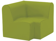 Kleutersofa, hoek - Kunstleer