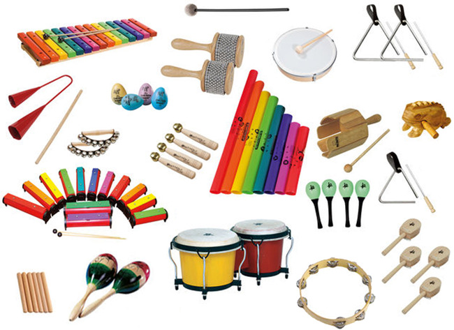Muziekset Voor Muziekkar - Haba - Set Van 47 Instrumenten