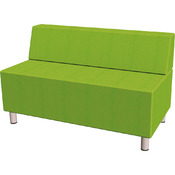 Relax-sofa, rechthoekig, met 1 rugleuning Kunstleer