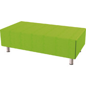 Relax-sofa, rechthoekig, klein Kunstleer