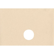 Boomhut, mat boven, met bekleding van kunstleer, poederbeige