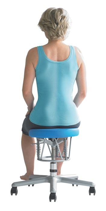 Bioswing Zonder Bekkensteun, Kunstleerbekleding