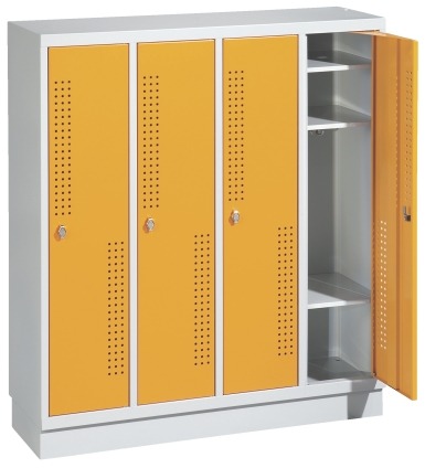Garderobekast Voor De Kinderopvang 4 Deuren