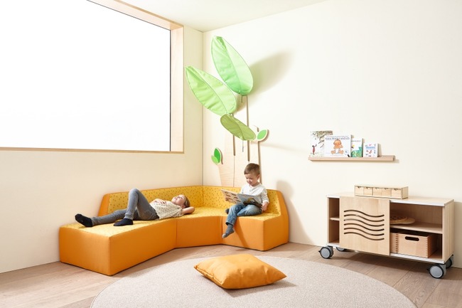 Zitbank - Haba - Kindersofa - Armleuning Links