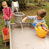 Pompstation met podium elbe