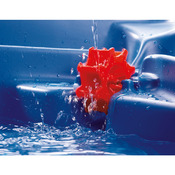 Water-zand-speelbak blauw