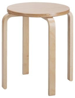 Houten Stapelkrukken Zithoogte 31 Cm