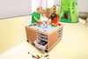 Bouw- en constructietafel - groot oppervlak - laag - beuken