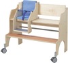 Stoeltje voor hoge kinderbank