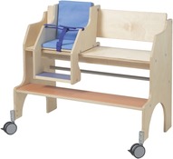 Stoeltje voor hoge kinderbank