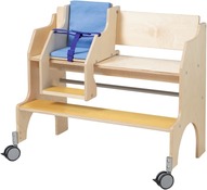 Stoeltje voor hoge kinderbank