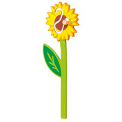 Applicatie 'zonnebloem met bijtje'