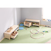 Stapelbanken B 106 x H 43 x D 33 cm