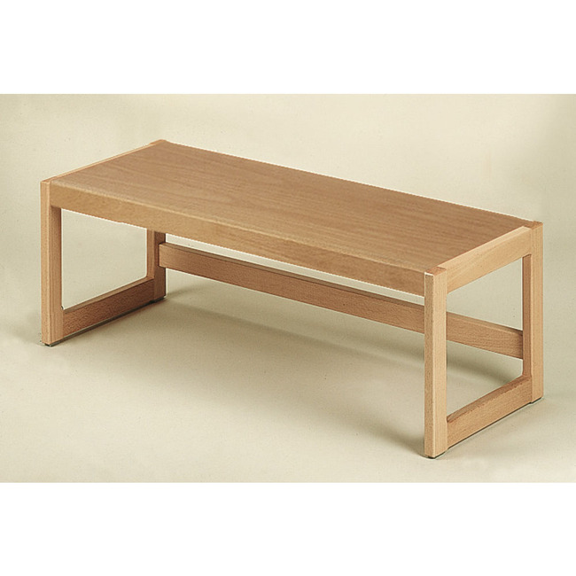 Bank Zonder Rugleuning Zithoogte 43 Cm