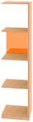 Rudolfo-rek, aanbouwrek 43,5 cm - H 180 cm
