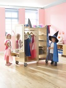 Garderobe in berken