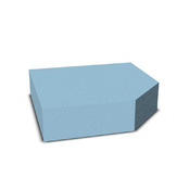 Podium B Kunstleer, 22 cm