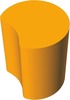 Robuuste kussens - zitelement sikkel - kunstleder basic - kleuterschool