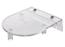 Korte wandhouder voor waterzuilen diam 20 cm