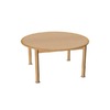 Ronde tafels - 120 cm - massief beuken raamwerk - glijders