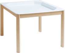 Tafel met inzetbak en deksel