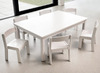 Stoel Wit, Zithoogte 34 Cm