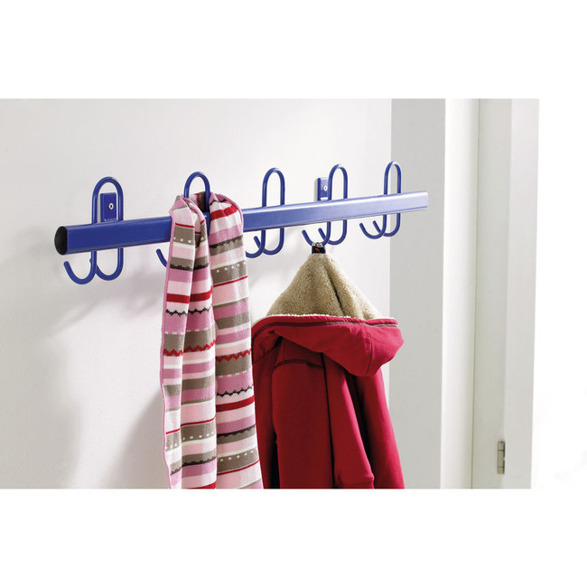 Garderobe-haaklijst 8 Haken