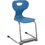 Freischwingersolit:sit® met instelbare voetensteun, natuur Zithoogte 31 - 38 cm
