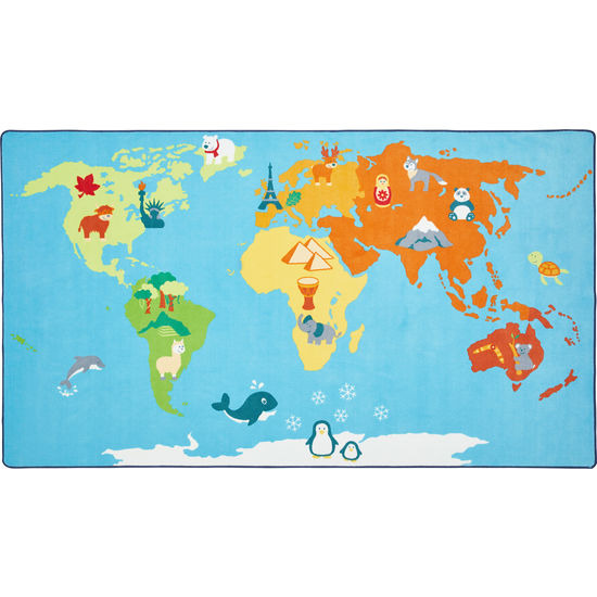 Tapijt "onze Wereld