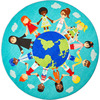 Vloerkleed 'Kinderen van de wereld'