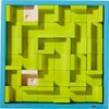 Knikkerspel labyrint - 54-delig