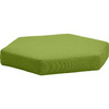 Podium zeshoek, hoogte 11 cm, Kunstleer