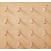 Wandsteekplaat klein (incl. 16 stekers)