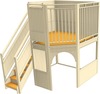 Gemino speelhuizen - huis met dakterras - trap links - massief berkenhout