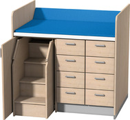 Commode met 8 laden en opstaphulp incl. deur