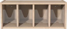 Rek voor luierdispenser B69,8 cm