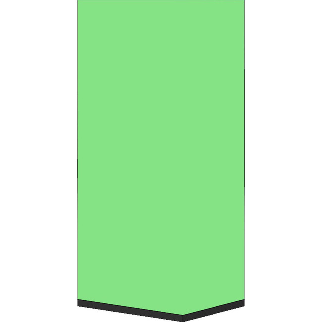 Valmat Onder Boogbrug, Felgroen