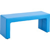 Gestoffeerde kussenbank - kunstleder - zithoogte 46 cm