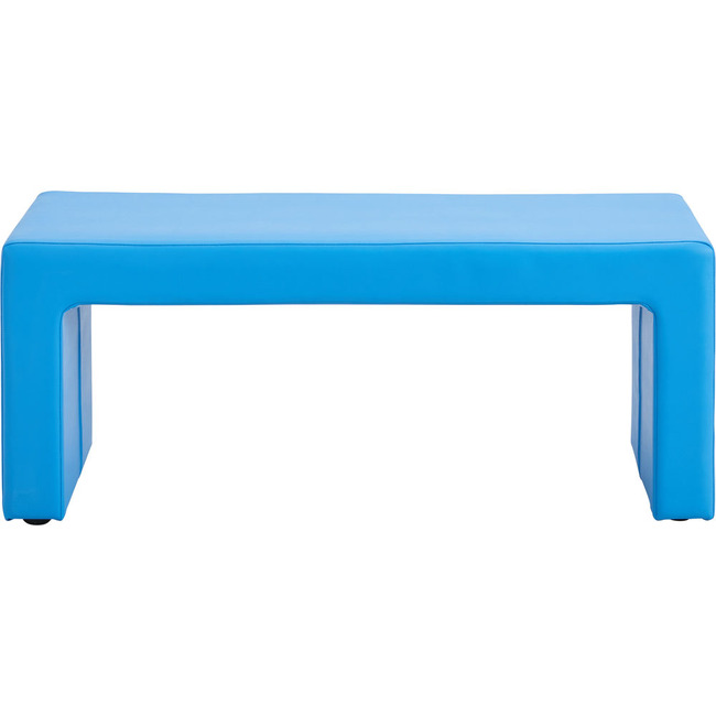 Gestoffeerde Kussenbank - Kunstleder - Zithoogte 46 Cm