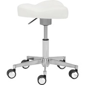 Kruk expert - kunstlederen overtrek - zithoogte 39-52 cm